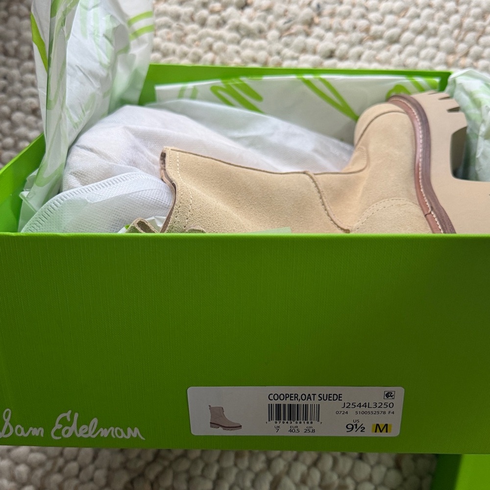 Sam Edelman Tan Ankle Boots